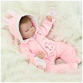 Poupées en vinyle pour filles de 40,6 cm, poupée Reborn pour tout-petits à partir de 3 ans