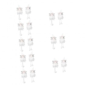 Didiseaon 16 Pièces Accessoires Articles Décoratifs Décorations Bébé Coton Noël Fille Poupées Accessoires Parure Ustensiles D