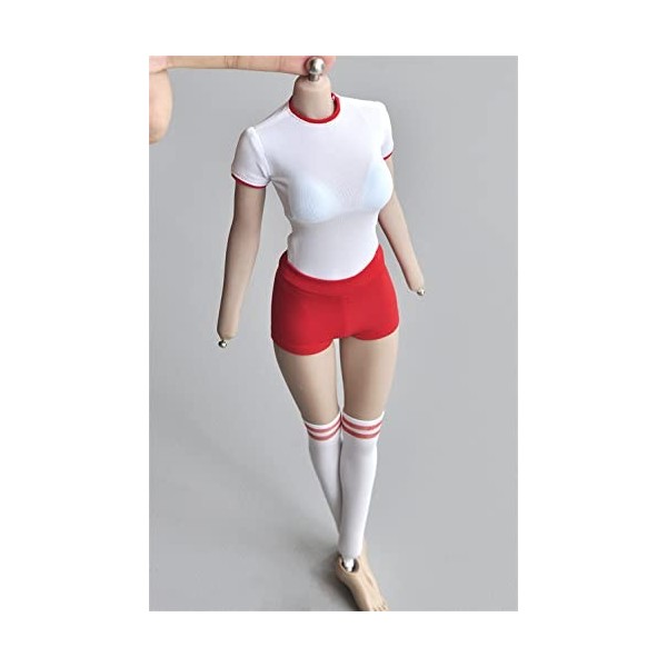 HiPlay Vêtements de poupée féminine à léchelle 1/6 de 30,5 cm, costume de sport fait à la main, tenue pour Phicen, TBLeague 