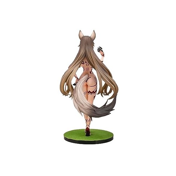 MKYOKO ECCHI Figure- Kitsune Mimi-san 1/5-Anime Statue/Décoloration à Température Contrôlée/Adulte Jolie Fille/Modèle de Coll