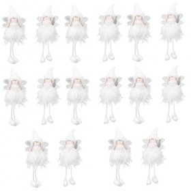 Toyvian Noël 16 Pcs Ornements De Parure De Poupée Parure Adorable Poupée Parure Jouet Bébé Poupée Poupées pour Les Filles Déc