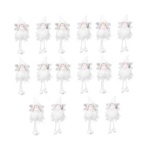 Toyvian Noël 16 Pcs Ornements De Parure De Poupée Parure Adorable Poupée Parure Jouet Bébé Poupée Poupées pour Les Filles Déc