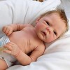 Poupées Bébé Reborn Garçon/Fille 20 Pouces 50 Cm en Silicone, Poupées Réalistes pour Tout-Petits, Jouets pour Nouveau-Nés, Bo