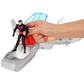 JUSTICE LEAGUE Action FGP35 Ensemble de véhicule Superman et Justice 1