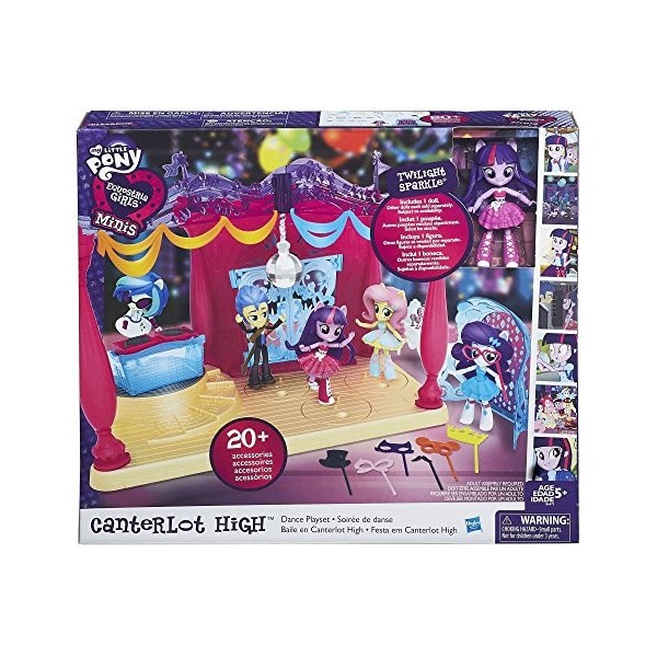 My Little Pony Equestria Girls Minis Canterlot High Dance Playset with Twilight Sparkle Doll by My Little Pony Equestria Girl