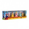 SUPER MARIO Nintendo 13279 Lot de 5 Figurines Peach & Friends 6,5 cm