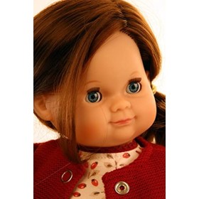 Schildkröt 2032153 Poupée Schlummerle avec Cheveux Bruns à peigner et Yeux Bleus Taille 32 cm