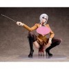 FABRIOUS Chiffre danime Figurine Ecchi Prison School -Shiraki Meiko & GuanYu- Jeu de Figurines articulées 1/6 Gros Seins Poi