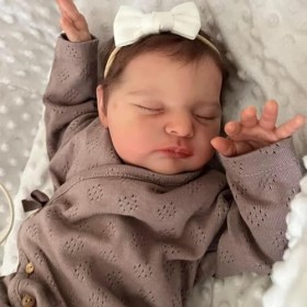 Poupée de bébé simulée, poupées de bébé Reborn réalistes, peinture détaillée à la main, bébés Reborn réalistes,faites à la ma