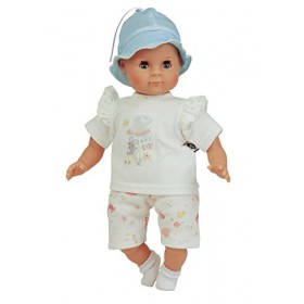 Childkröt Poupée avec vêtements et Yeux de Sommeil Bleu Taille 32 cm