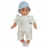 Childkröt Poupée avec vêtements et Yeux de Sommeil Bleu Taille 32 cm