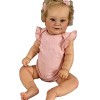 Sirseon Babies - Poupée bébé en Silicone - 50/60cm Baby Dolls Silicone Souple Sweet Face Real Life Newborn Baby Dolls