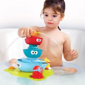 YOOKIDOO– La Fontaine Magique - Jouet Bain bébé - Jeu Bain et Douche Yookidoo - Eveil des sens - Jouet bébé Educatif - Cadeau