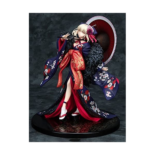 MKYOKO Figurine daction - Saber Alter Kimono Ver. 1/7-ECCHI Figure/Statue danime/Jolie Fille Adulte/Modèle de Collection/Mo
