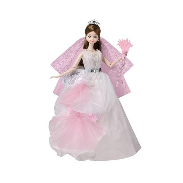 Barbie Doll On a Mariée Shiny Bride Mimi Girls Toy Bride Poupée