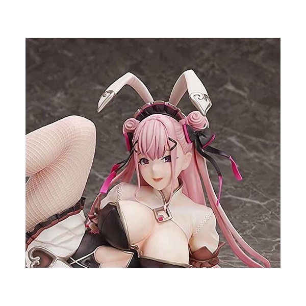 SOPTEC ECCHI Figure-Bunny Maid Lucy- 1/4 - Statue dAnime/Vêtements Amovibles/Adulte Jolie Fille/Modèle de Collection/Modèle 