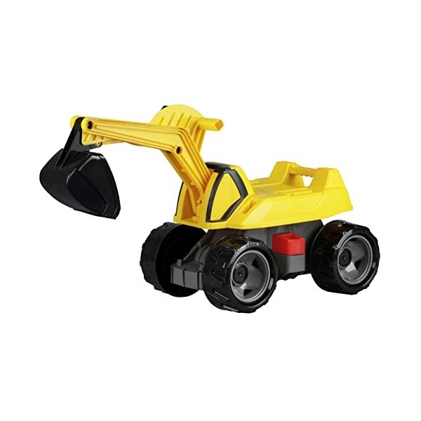 LENA- GIGA Trucks Pro X, Pelleteuse à Sable géante puissante env. 68 cm, véhicule à 360 degrés à Monter sur Le siège, pour En