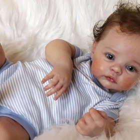 Simulateur de bébé qui ressemble à de vraies poupées de bébé renaissance, peinture détaillée à la main, poupées de nouveau-né