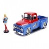 Jada DC Comics Bombshells Supergirl & 1956 Ford F100 Die-CAST Car, 1: 24Scale Vehicle & 2.75 Collectible Figurine