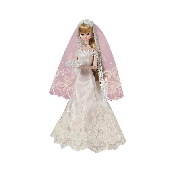 Mariée Barbie Poupée On a Mariage Fête Élégance Bride Mimi Girls Bridal Toy Bride Poupée