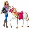 Barbie - Cfn42 - Poupée Mannequin Et Son Cheval