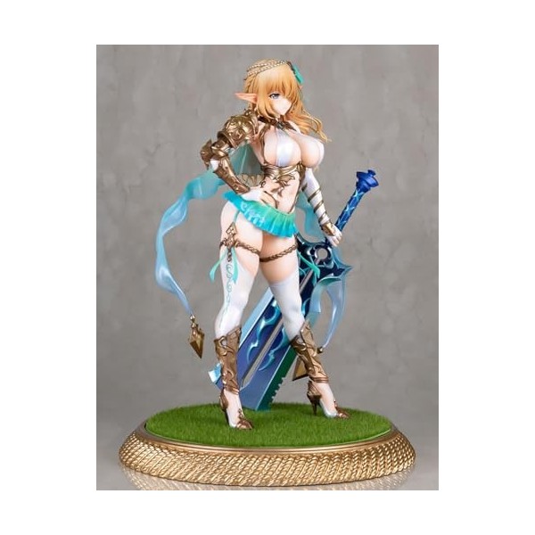 DHAEY Figurines Hentai Fille Sexy de Figure d’Anime Original - Elfe Mura Cecil- 1/6 Vêtements Amovibles Figurine daction Col