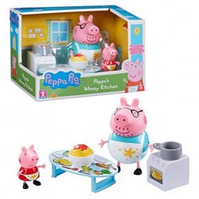 Peppa Pig Cuisine Malpropre | Jeu Complet avec Figure Peppa & Papa Pig