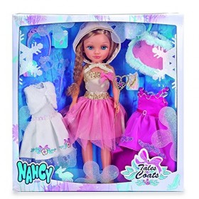 Nancy&nbsp;Ensemble de Trois Robes de Conte de fée avec poupée, référence : Famosa 700013110