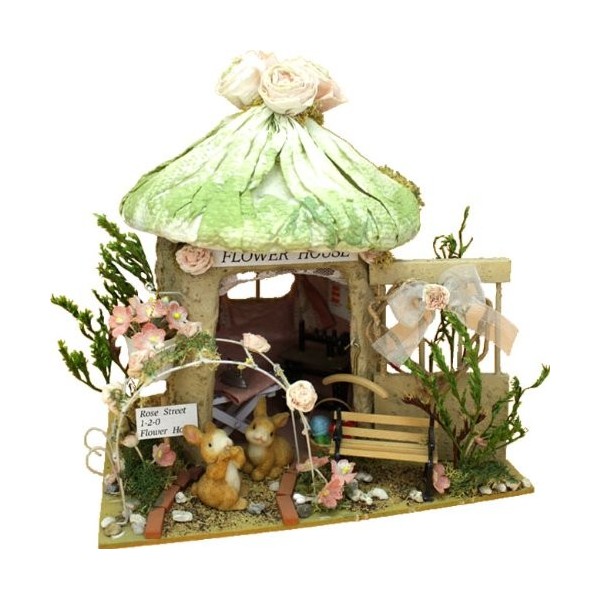 Kit Ouchi Flower House 8374 Billy kit maison de poup?e ? la main for?ts japan import 