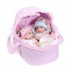 2 Pack Reborn Bébé Fille Garçon Poupée 11 "Nouveau-Né Bébé Poupées Réaliste Silicone Bébé Poupée Anniversaire Reborn Cadeaux 