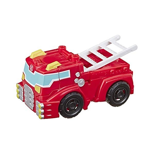 Transformers Playskool Rescue Bots Academy - Robot Secouriste Heatwave de 11 cm - Jouet Transformable 2 en 1