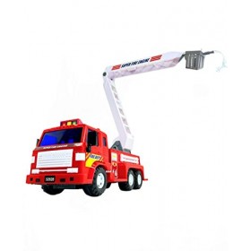 Big Daddy Mediun Duty Camion de Pompier à Friction avec échelle Extensible