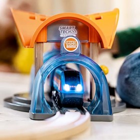 Brio World - 33973 - Gare Smart Tech Sound - Accessoire pour circuit de train en bois - Actions de jeu STEM - Jouet pour garç