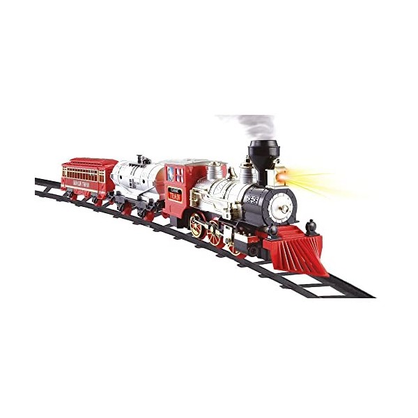 MON. BEST TOYS CO., LIMITED Tachan Train électronique Classique avec lumière, fumée et Son