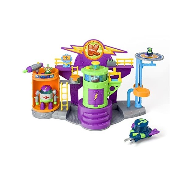 SUPERZINGS SUPERTHINGS Rivals of Kaboom - PlaySet Lab DRK Spéciale Figurine Collectionneurs, Laboratoire, Couleur Assortie, U