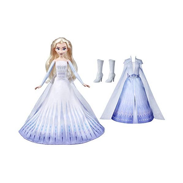 Disney La Reine des Neiges 2 - Poupée Princesse Disney Elsa et Ses Tenues Magiques E9420