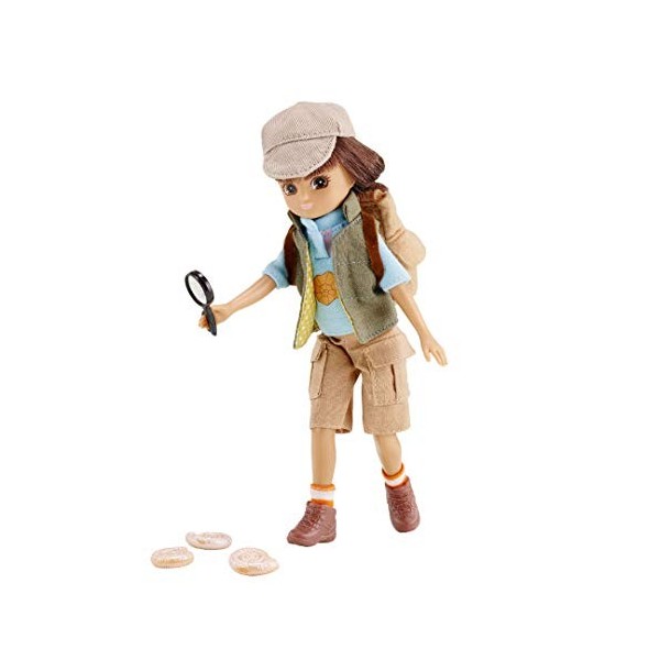 Lottie Fossil Hunter Doll, STEM Toys for Girls & Boys, Science Toys, Science Doll, Dinosaur Doll