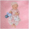 Reborn Baby Poupées Reborn en silicone 45,7 cm – Cadeau pour enfants de 3 à 10 ans