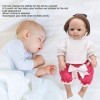 Poupées Bébé Réalistes Fille, Poupée Réaliste Belle Douce Petite Fille Doux Au Toucher Simulation Poupée Infantile 50cm / 19.