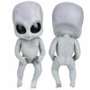 Vakitar Poupée Extraterrestre hautement Simulation Cadeau de Collection de poupée Extraterrestre pour bébé, pour la Maison, L