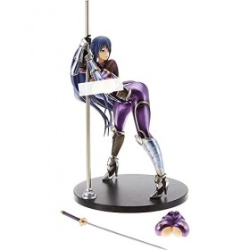 PIELUS Figurine Ecchi Taimanin Yukikaze 2 Rinko Akiyama Pole Dance Ver. Figurine complète 1/7 Fille danime Statue Jouet Vête