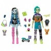 Monster High Coffee Break Frankie Stein & Deuce Gorgon Ensemble de poupées