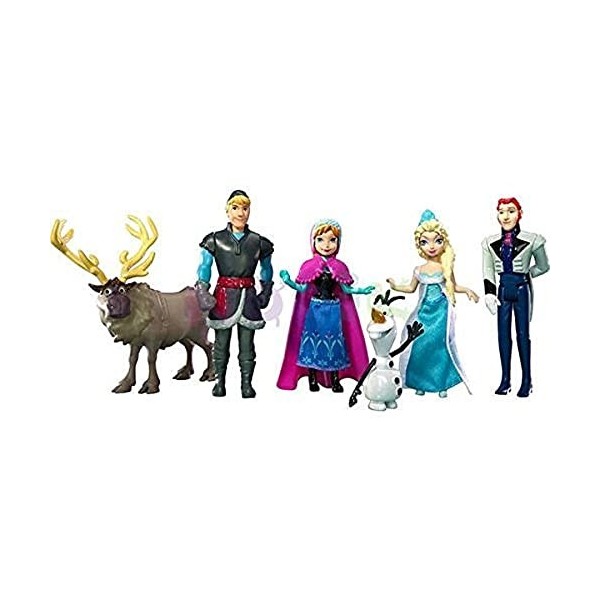 Disney Princesses - La Reine des Neiges - Y9980 - Poupée Mannequin - Pack Personnages Frozen