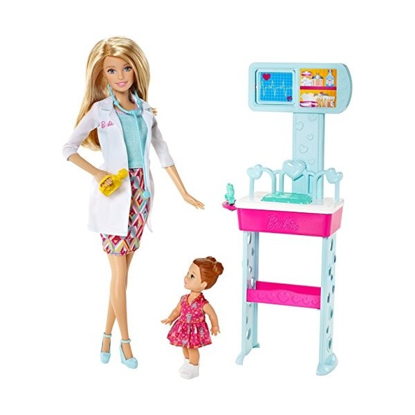 Barbie - Ccp71 - Poupée Mannequin - Docteur