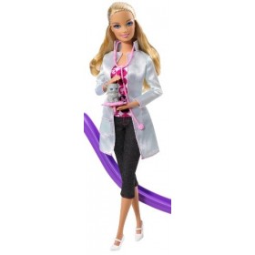 Barbie-Mattel - T2695 - Barbie - Poupée - Coffret Clinique Des Chats
