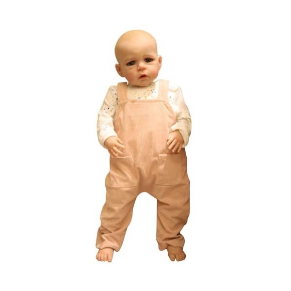 Lonian Poupée bébé Reborn finie de 25 Pouces avec des Jouets corporels en Coton pour Enfants
