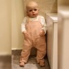 Lonian Poupée bébé Reborn finie de 25 Pouces avec des Jouets corporels en Coton pour Enfants