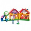 Famosa Blues House BLU09000 Ensemble de Jeu Blue Clues Série de poupées avec Figurines protagonistes et Accessoires