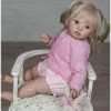 Enjoy with Love Nouveau 60 CM énorme bébé à Collectionner Reborn Toddler Adélaïde réaliste Doux au Toucher 3D Peau veines Vis