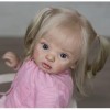 Enjoy with Love Nouveau 60 CM énorme bébé à Collectionner Reborn Toddler Adélaïde réaliste Doux au Toucher 3D Peau veines Vis